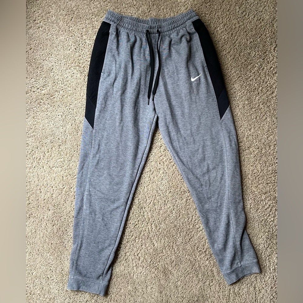 Nike Heather Gray Dri-FIT Joggers